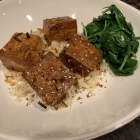 Crispy Tofu with Maple-Soy Glaze