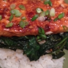 Sweet 'n Spicy Sriracha-Glazed Salmon