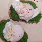 Poached Egg and Sweet Pea Toast