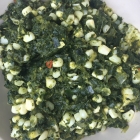 Indian Spinach with Corn