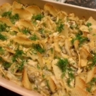 Tuna Casserole with Dill and Potato Chips