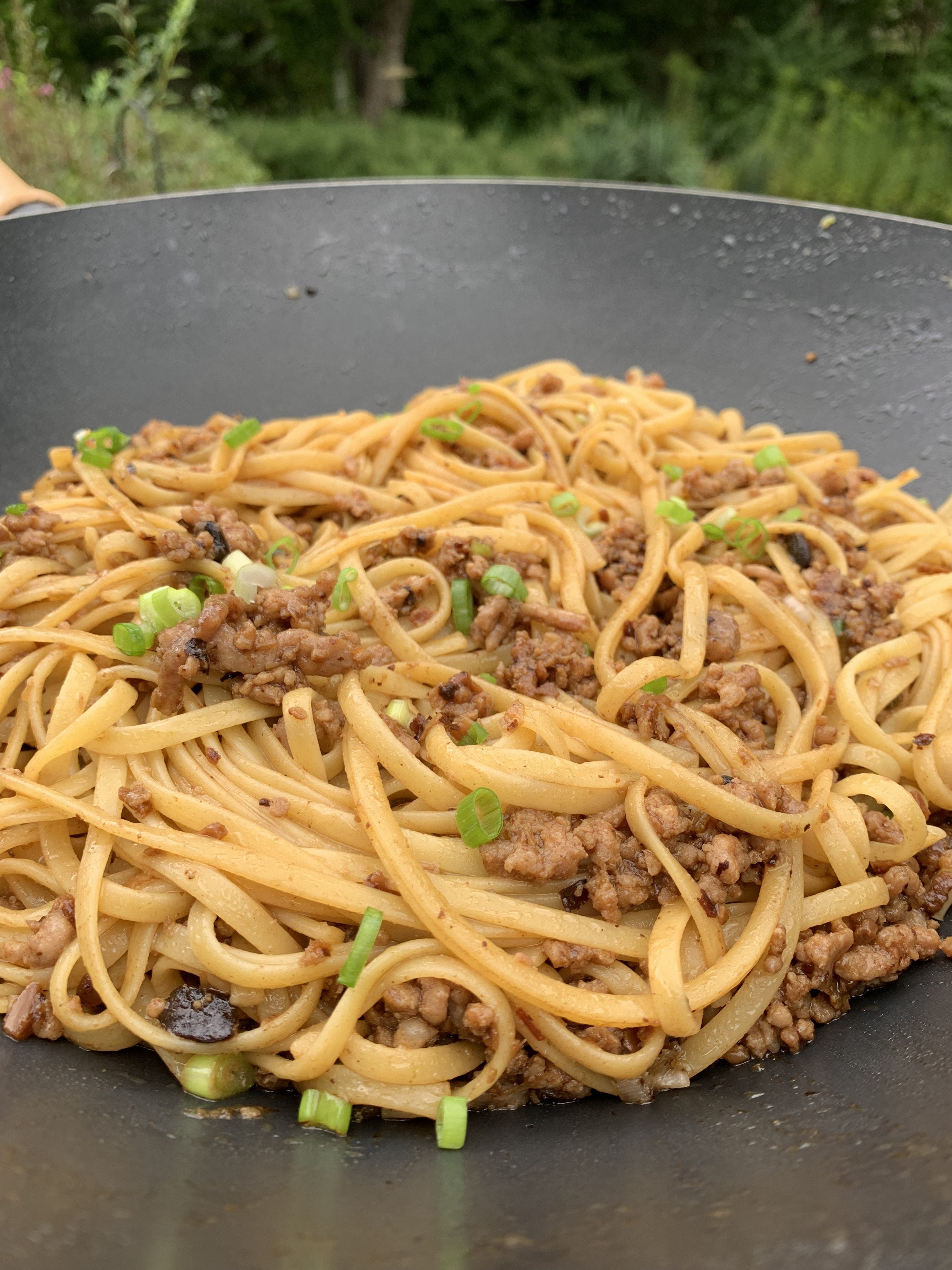 Chinese Noodles With Spaghetti